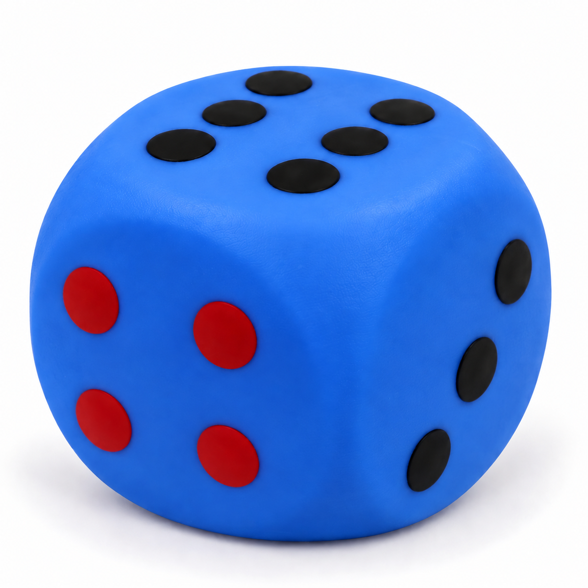 Colorful Soft Fluffy Dice