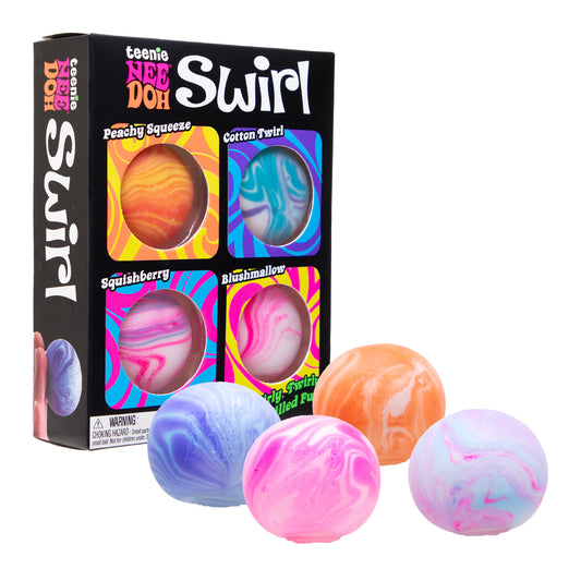 NeeDoh Teenie Swirl 4PK