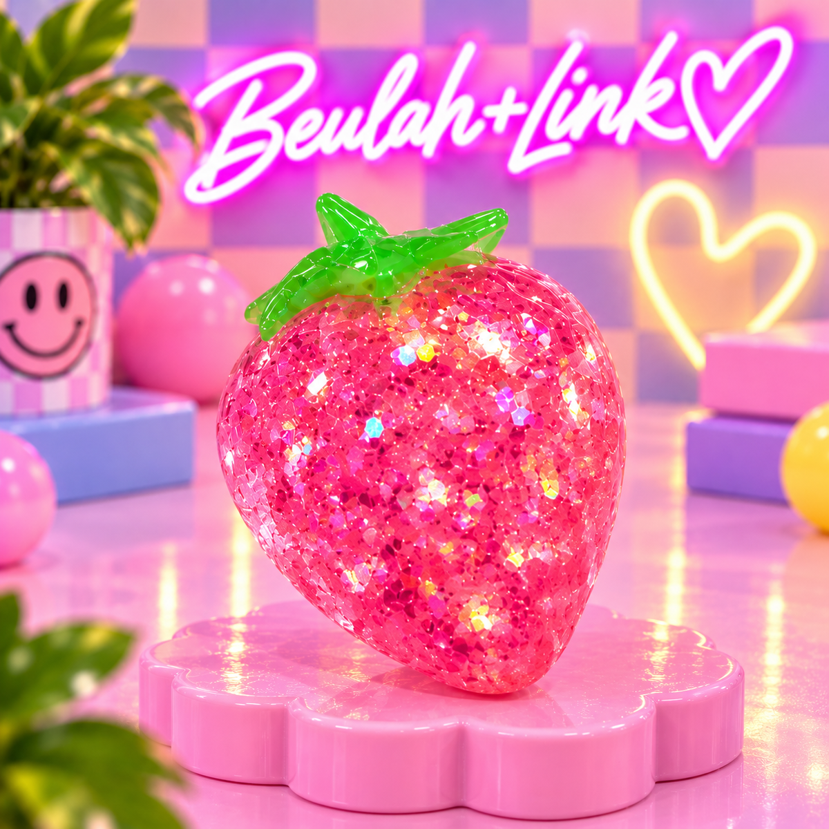 Glitter Maltose Strawberry