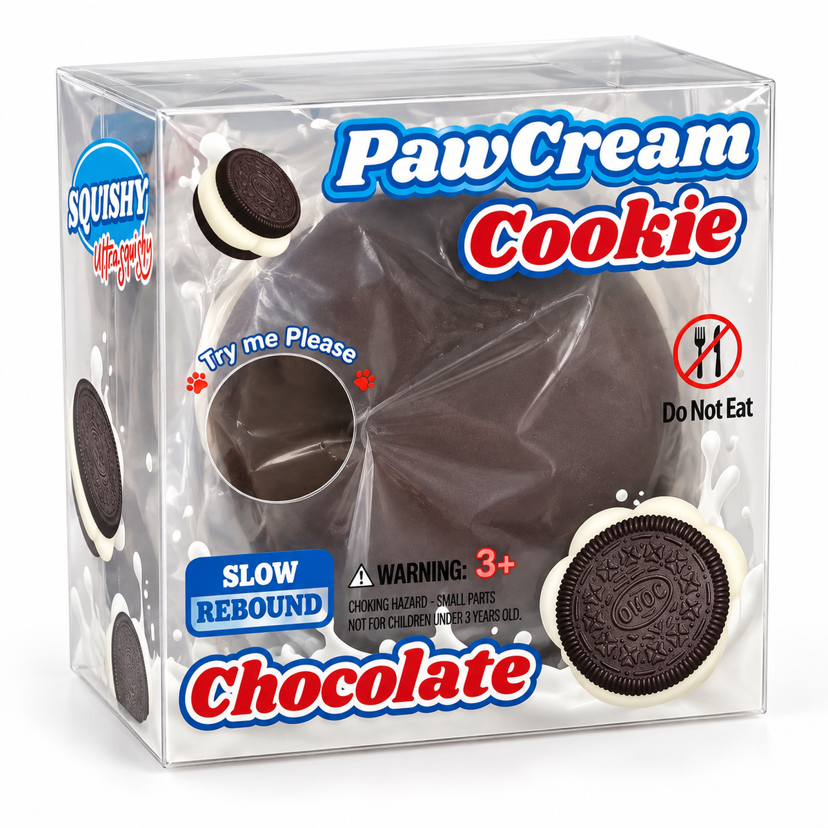 Paw Cream Cookie Scented Squishy