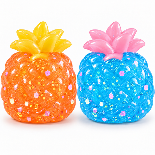 Pineapple Glitter Fruit Squishy