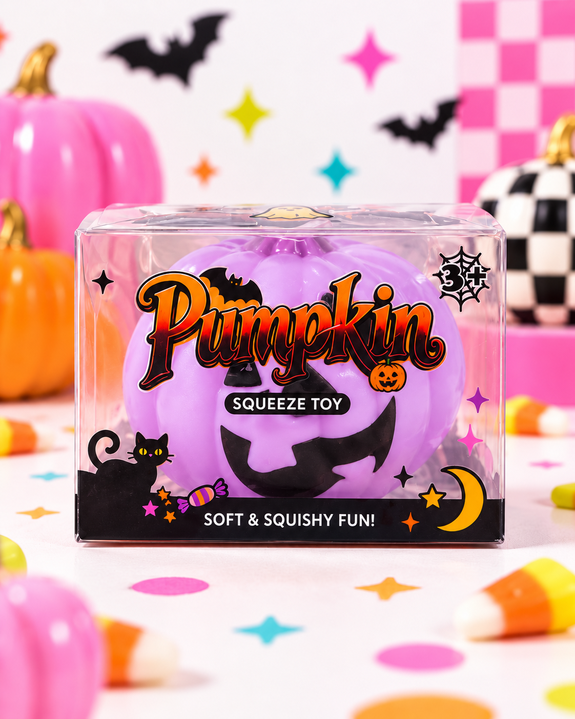 Pumpkin Squeeze Toy