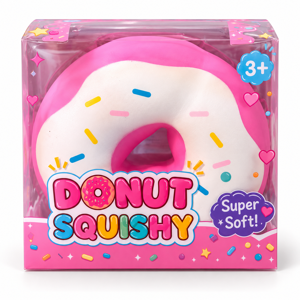 Jumbo Super Soft Donut Squishy
