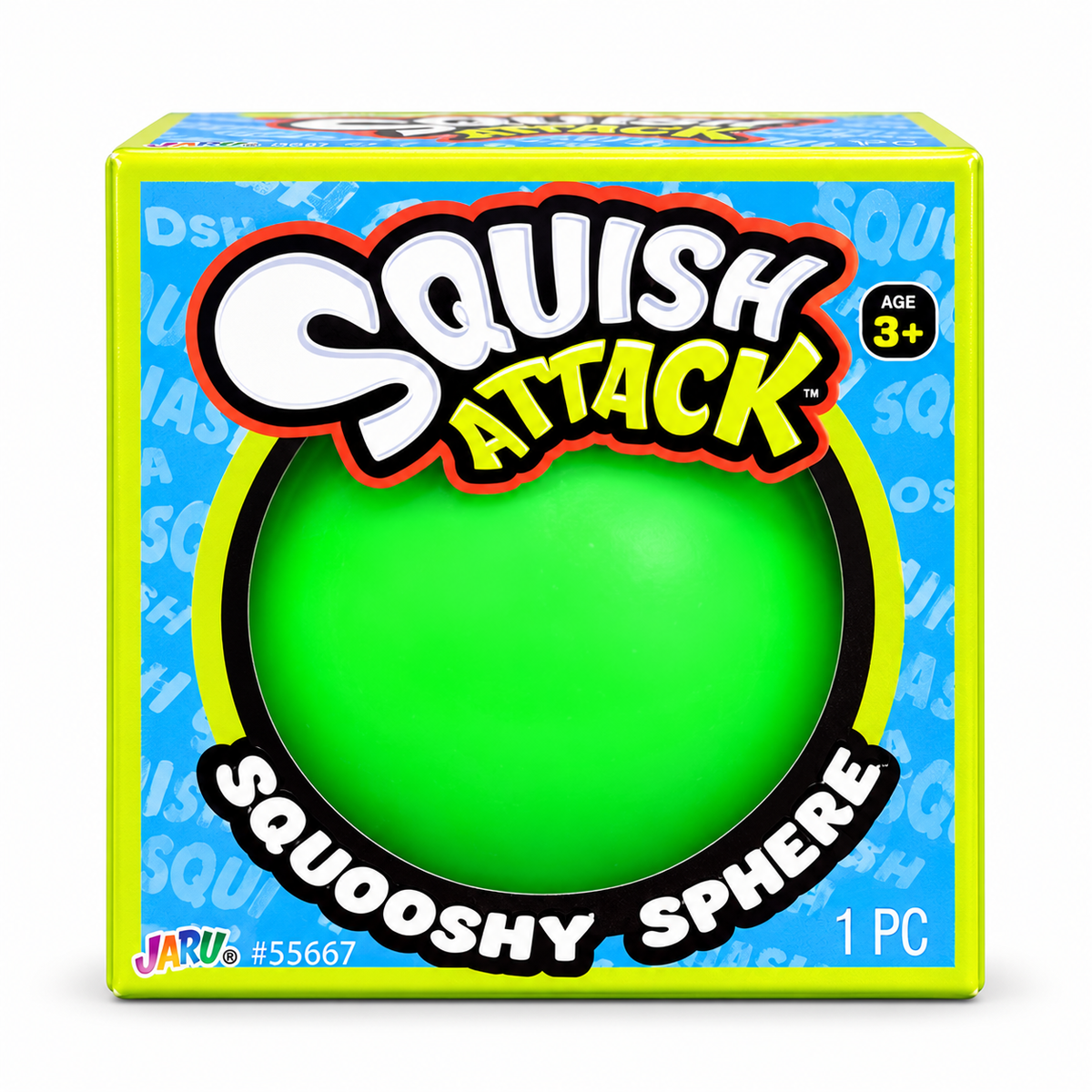 JA-RU Squish Attack Squooshy Sphere