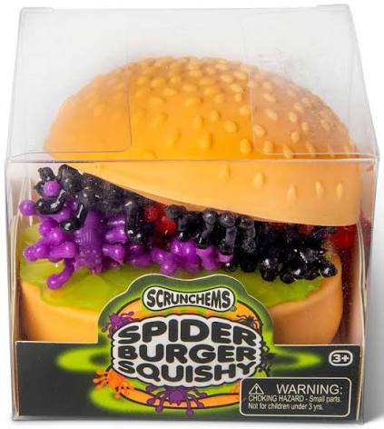Scrunchems Spooky Spider Burger