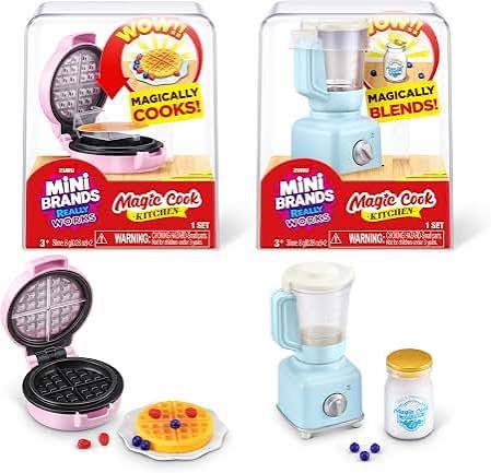 Zuru Mini Brands Magic Cook Kitchen - Blender + Waffle Maker