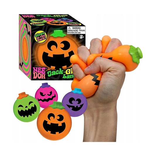 NeeDoh Halloween Jack Glow Lantern