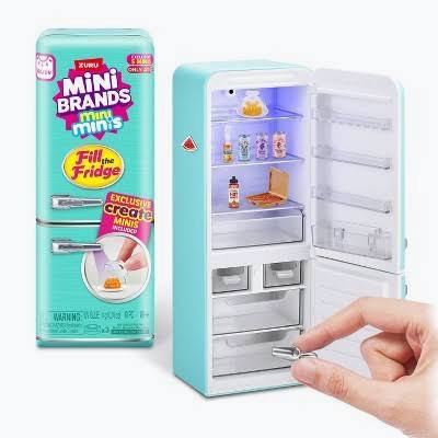 Mini Brands Fill The Fridge