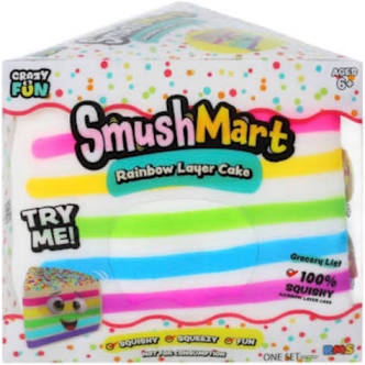 Smushmart Rainbow Layer Cake