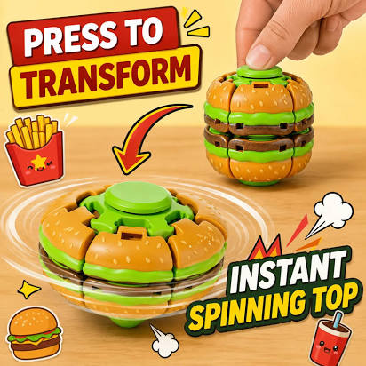 Hamburger Fidget Ball