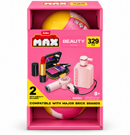Zuru Max Build More Beauty Collection - 329 Pieces