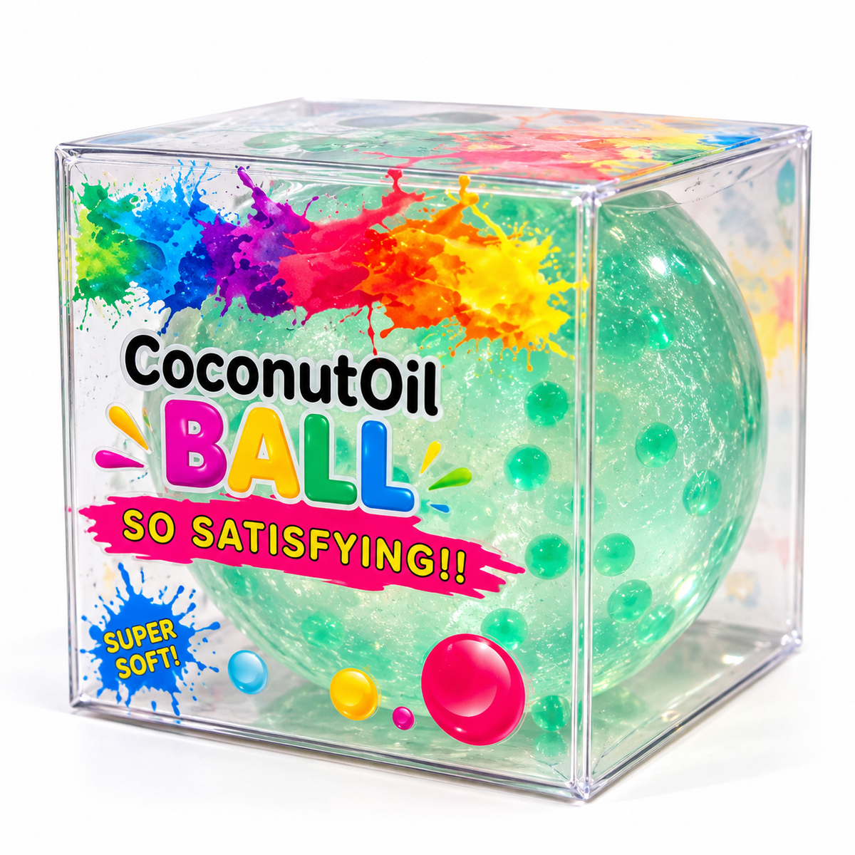 Shimmering Coconut Oil Ball