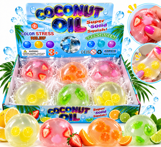Mixed Fruit Coconut Oil Ball
