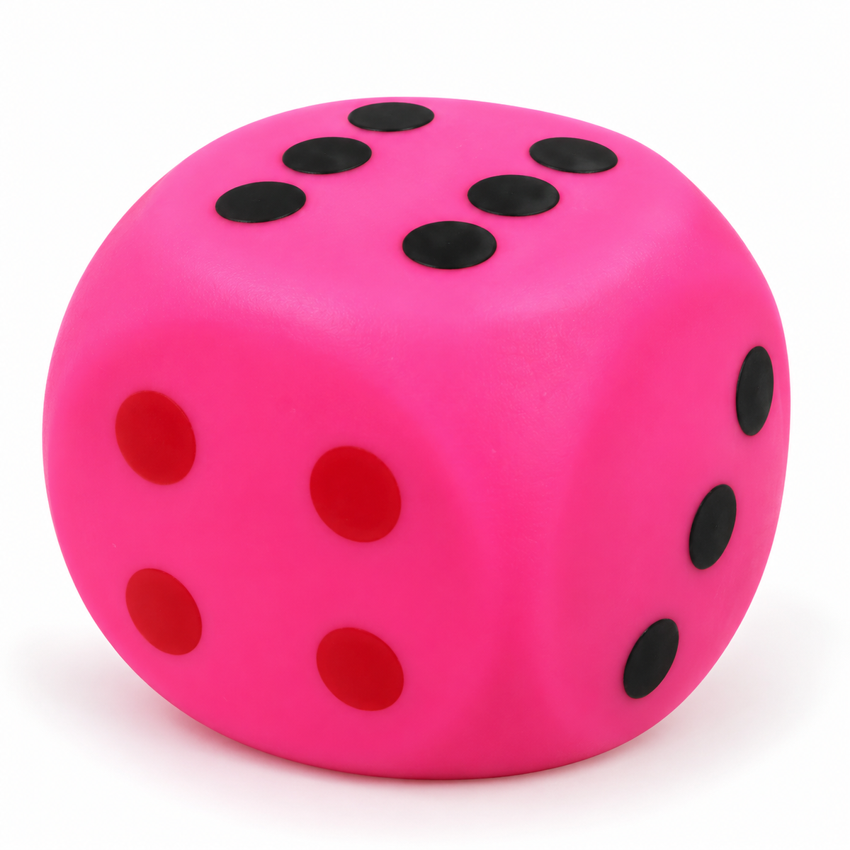 Colorful Soft Fluffy Dice