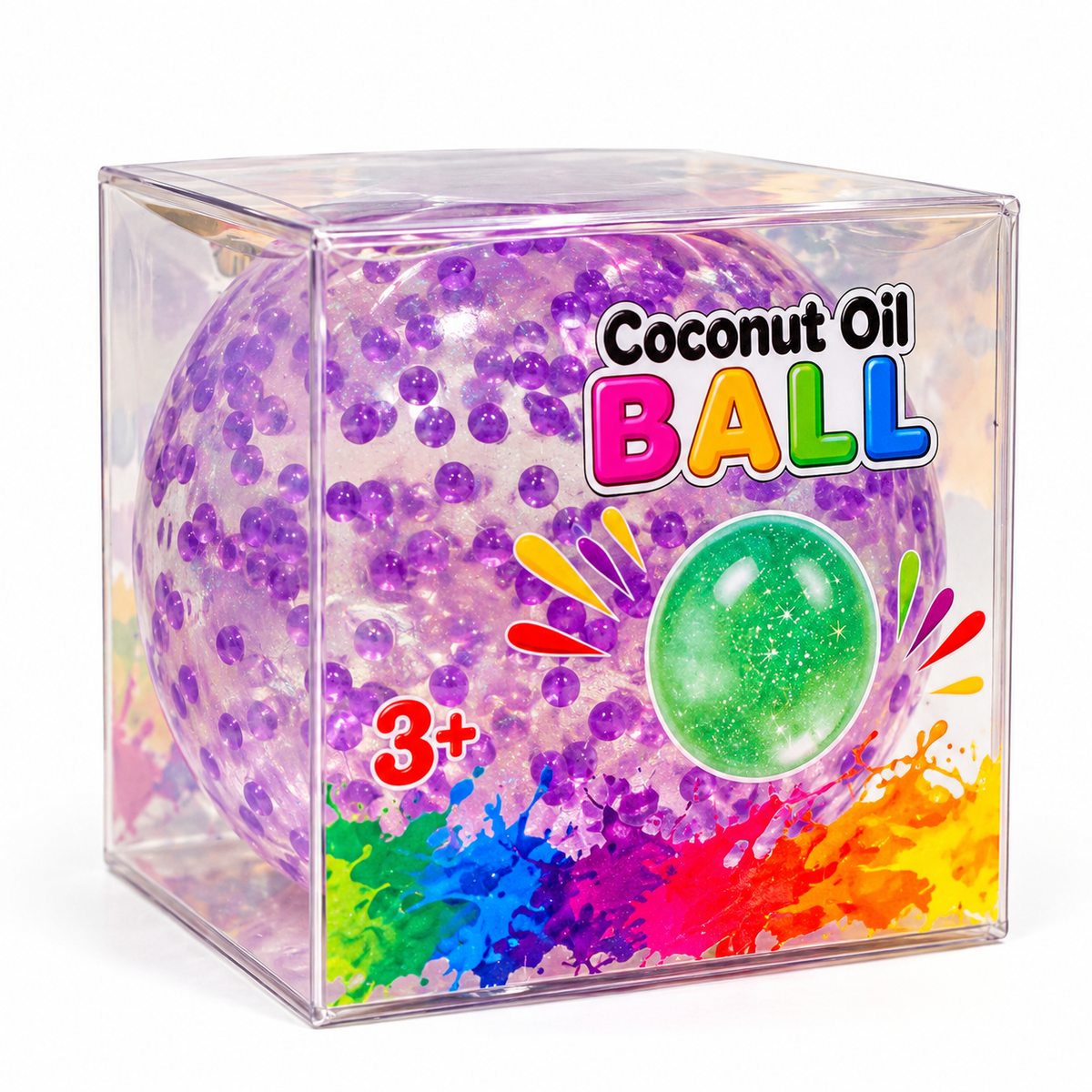Shimmering Coconut Oil Ball