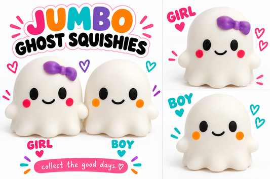 Jumbo Ghost Squishy – No Box