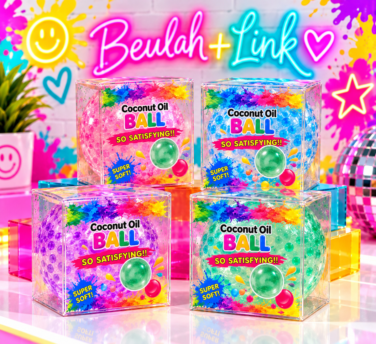 Shimmering Coconut Oil Ball