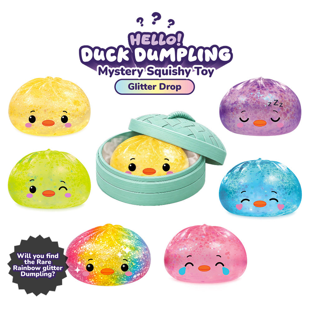 Top Trenz Hello Duck Dumpling – Mystery Sugar Glitter Large