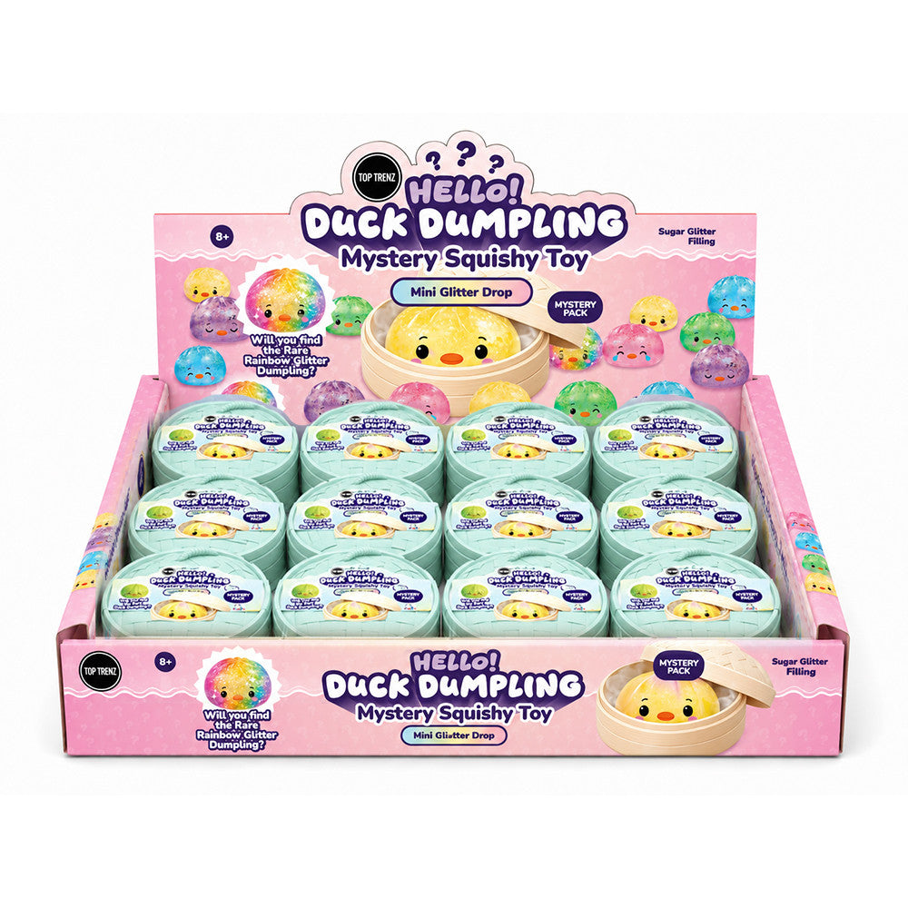 Top Trenz Hello Duck Dumpling – Mystery Sugar Glitter Large