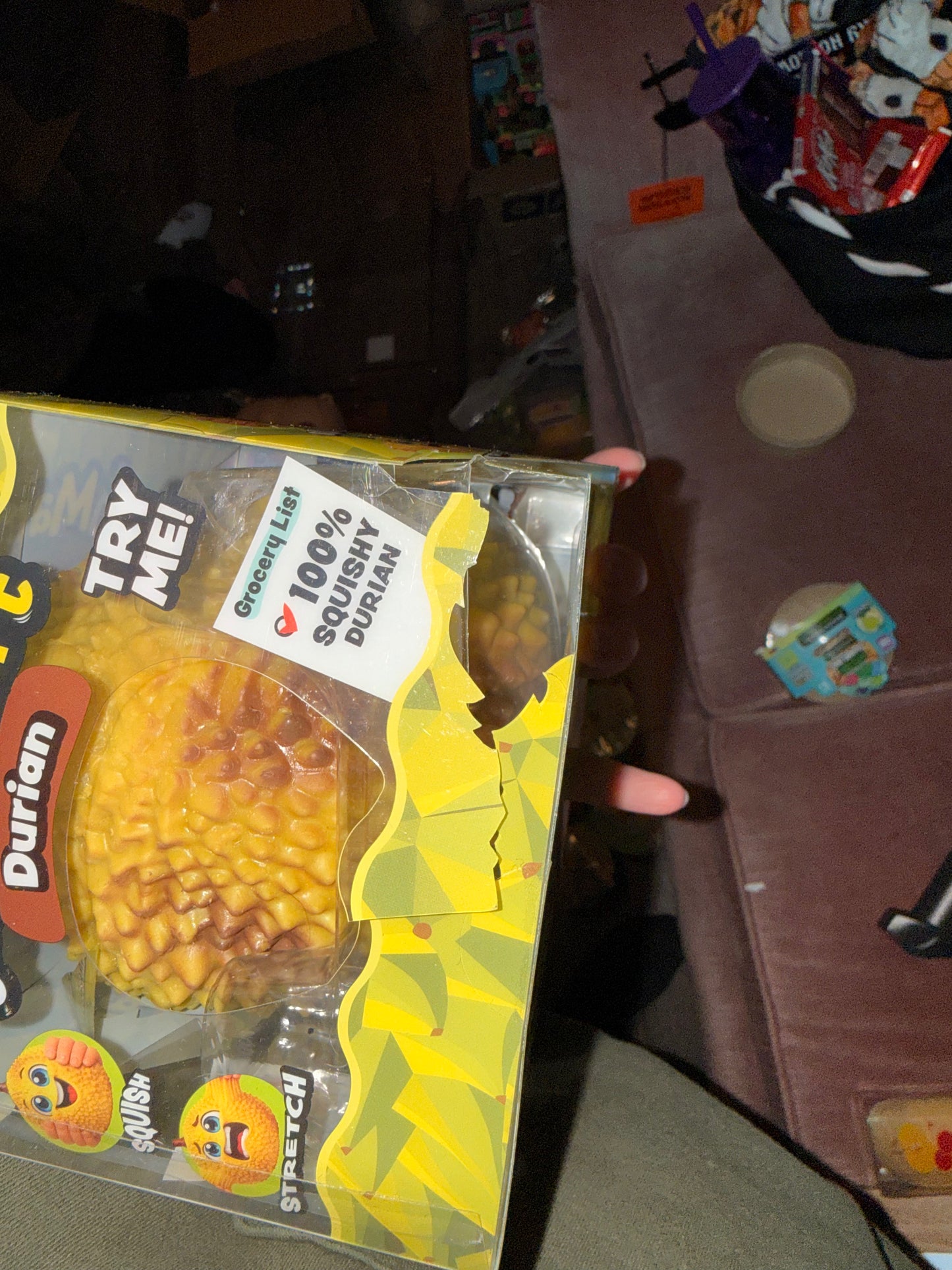SmushMart Durian — Severely Damaged Box