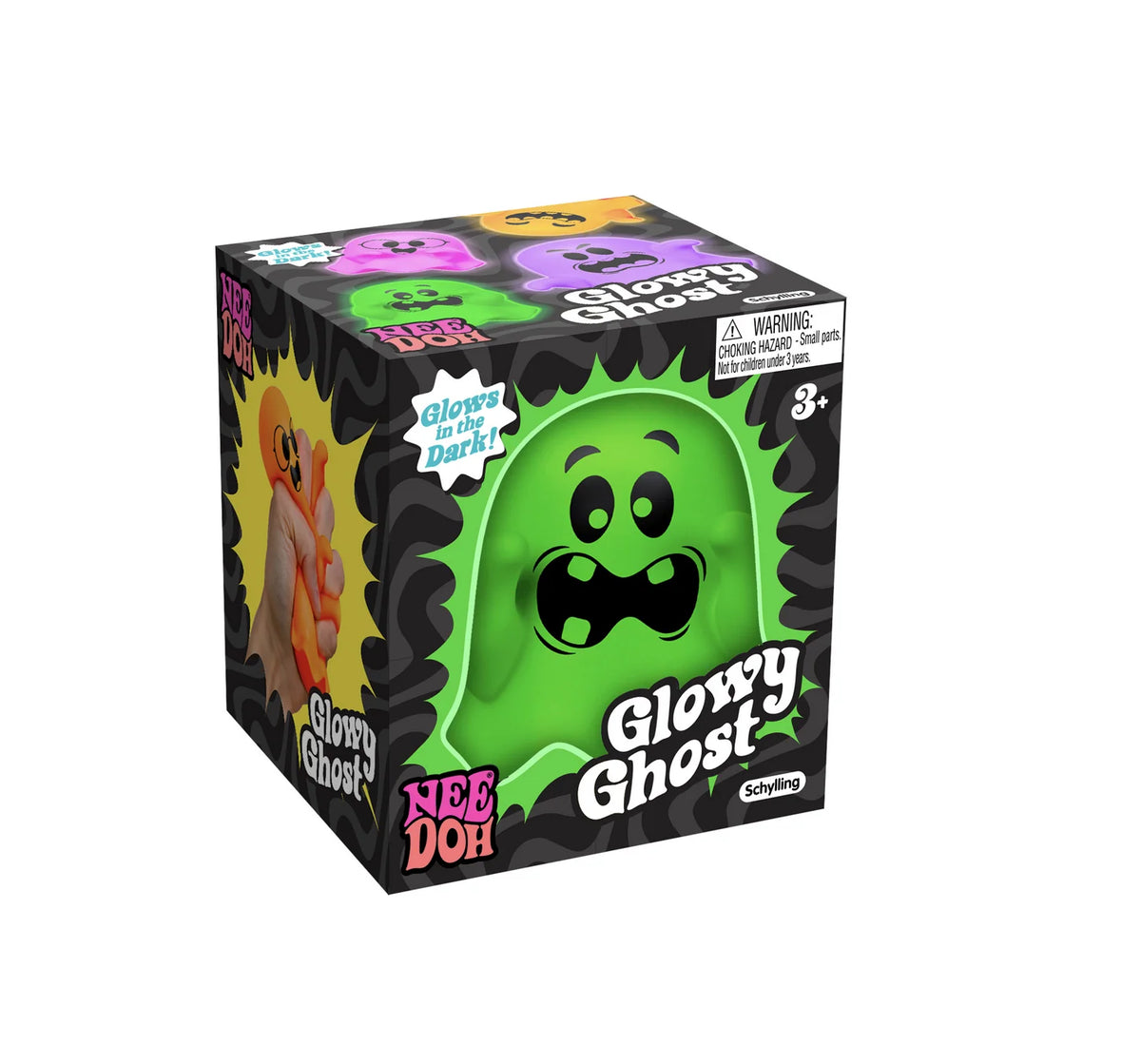NeeDoh Halloween Głowy Ghost