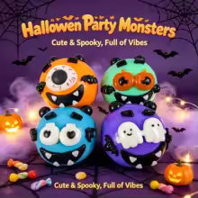 Halloween Monster Squishies