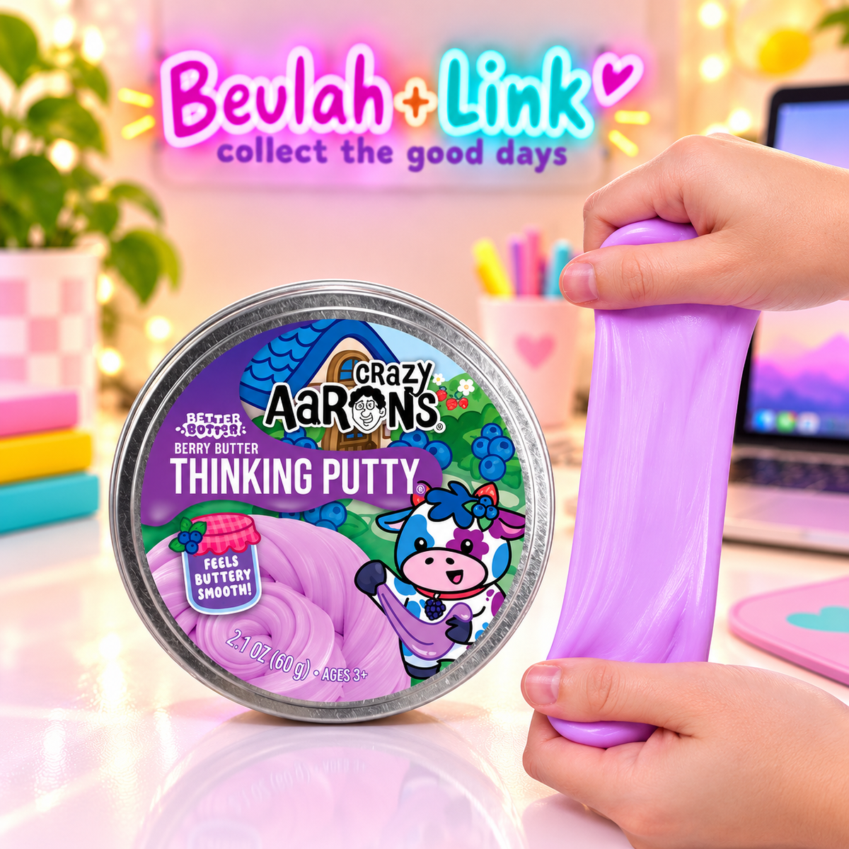 Crazy Aaron's Better Butter Berry Thinking Putty