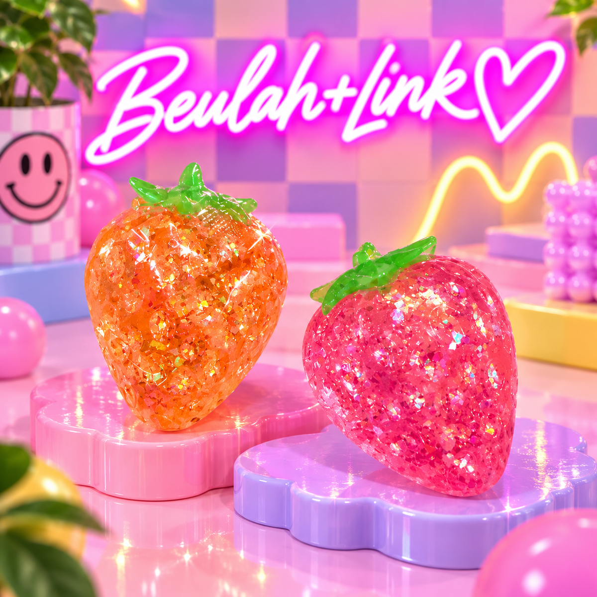 Glitter Maltose Strawberry
