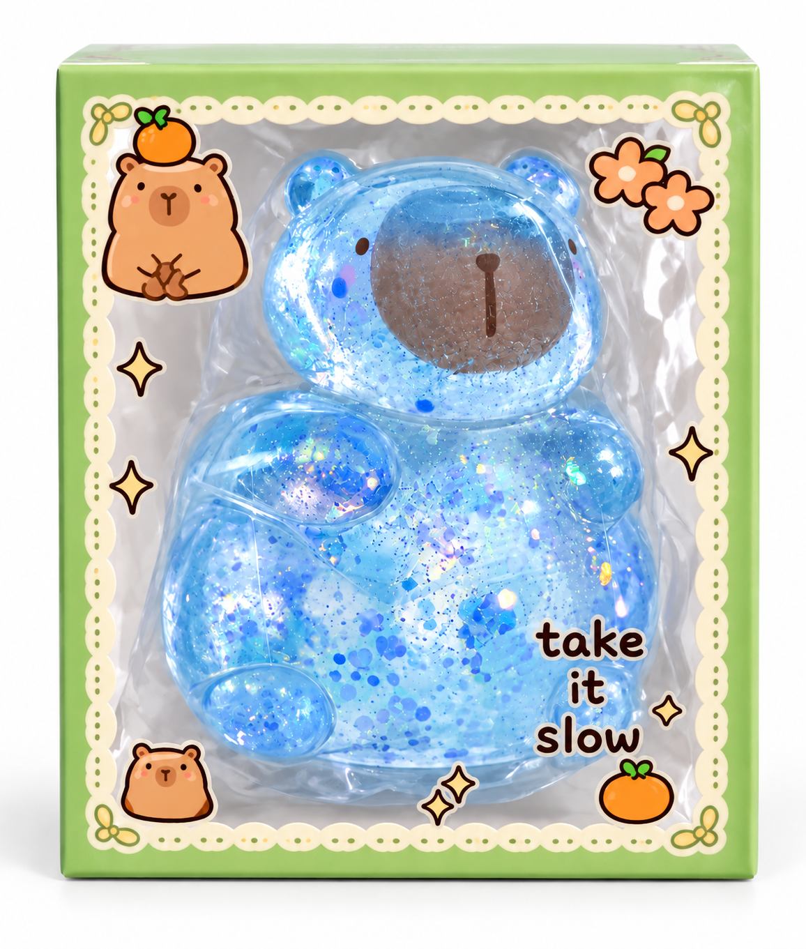 Glitter Capybara Squishy