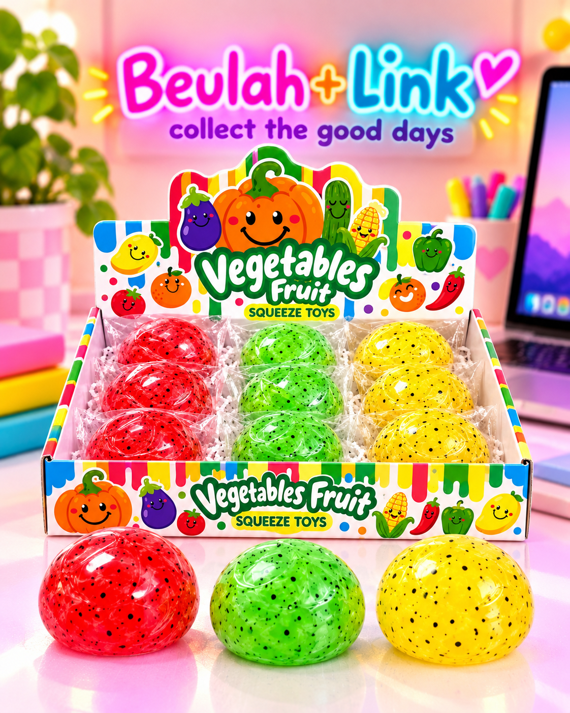 Fruits Vegetables Slushy Squishy