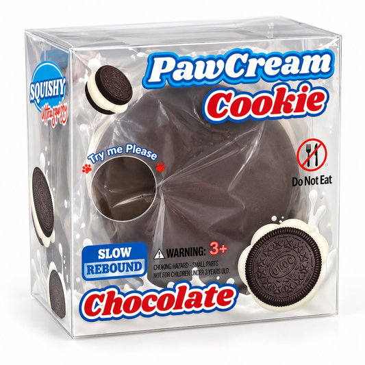 Paw Cream Cookie Scented Squishy