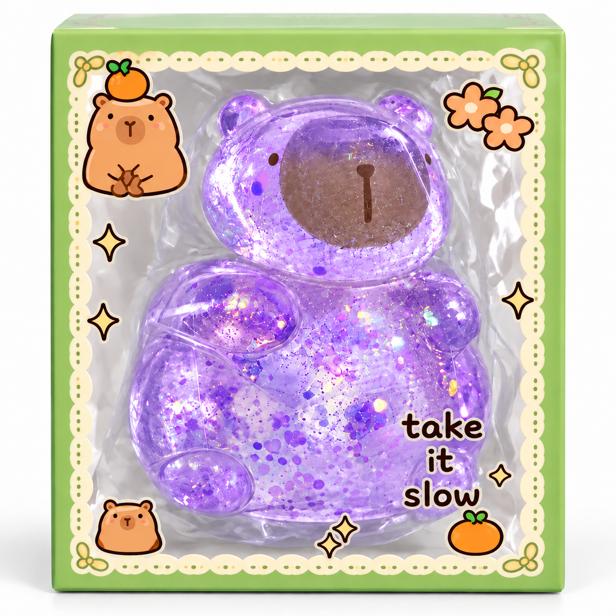 Glitter Capybara Squishy