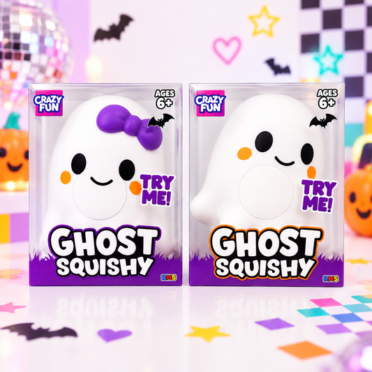 Crazy Fun Ghost Squishy