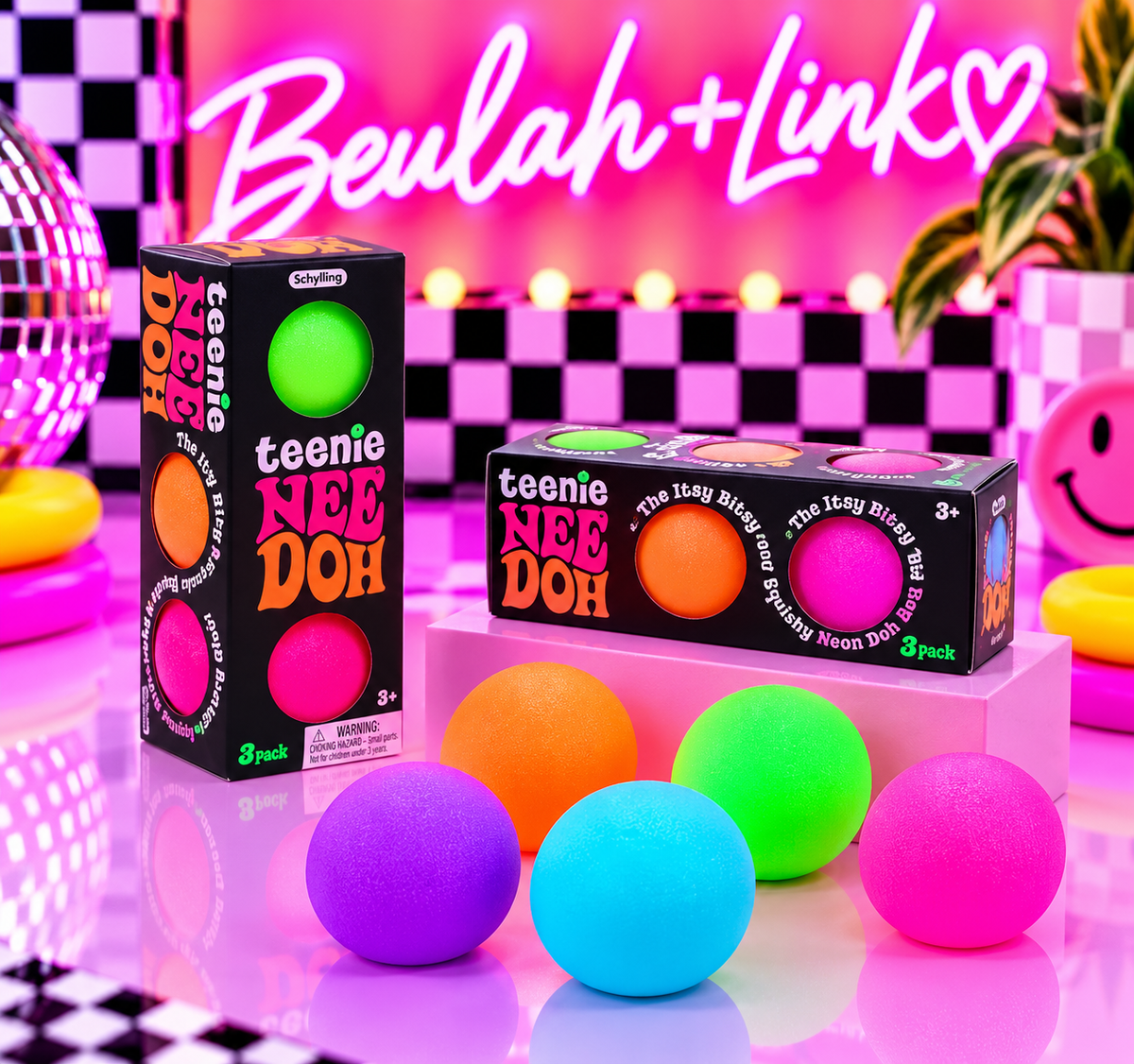 NeeDoh Teenie 3-Pack