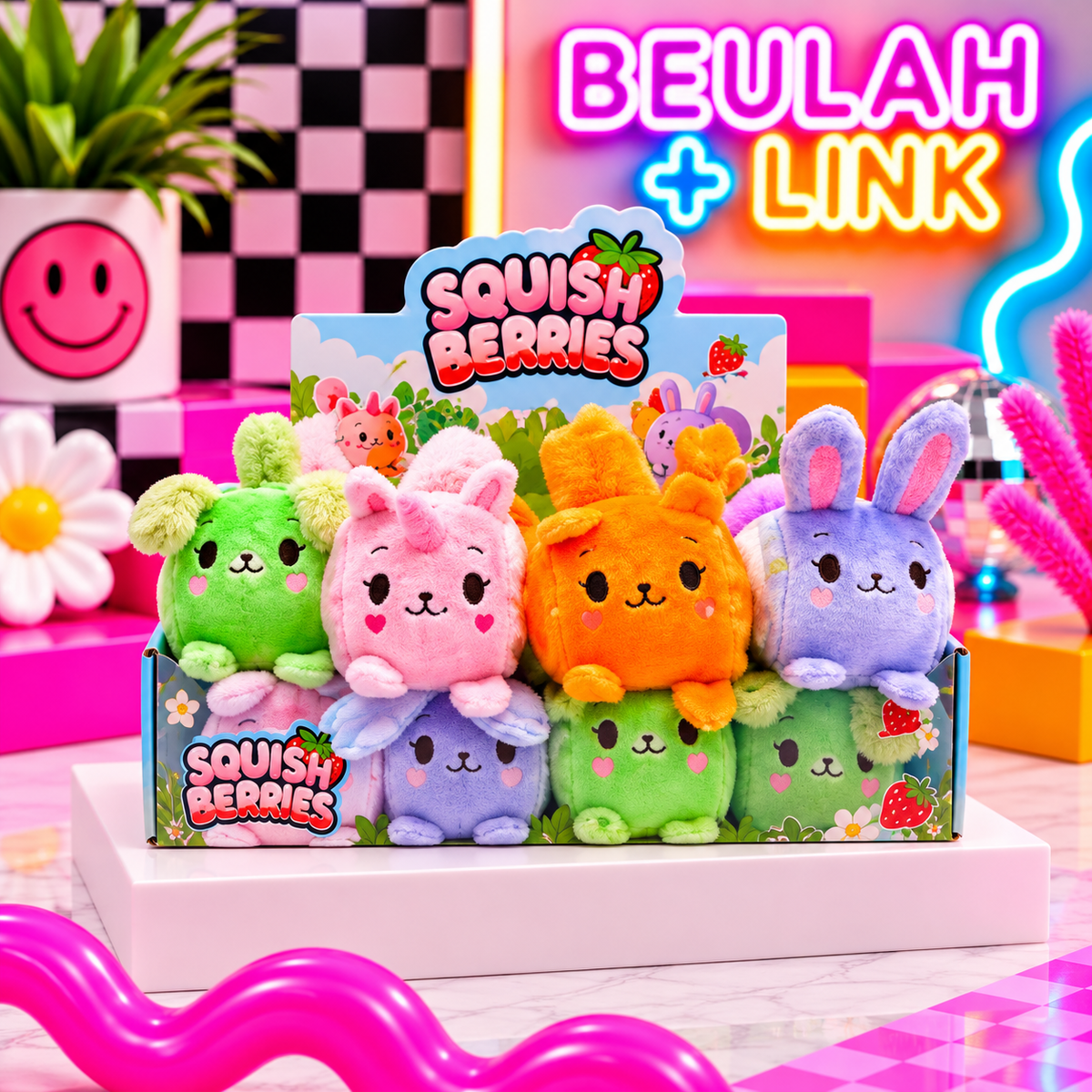 Squish Berries Plush Squishy