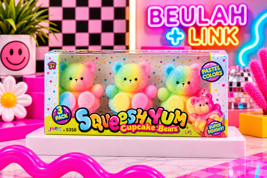 Squeesh Yum Cupcake Bear Tie-Dye