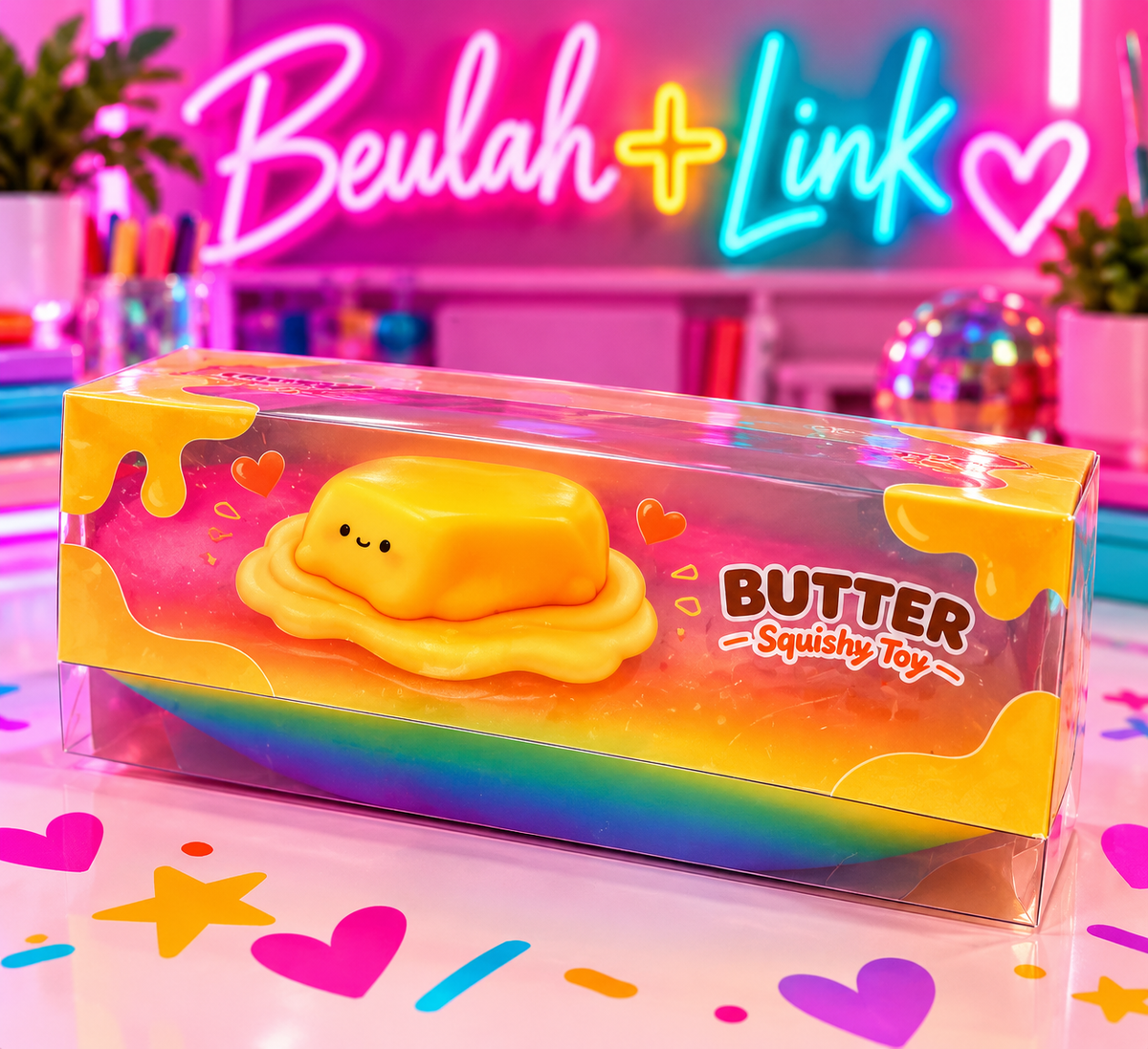 Crunchy Rainbow Butter