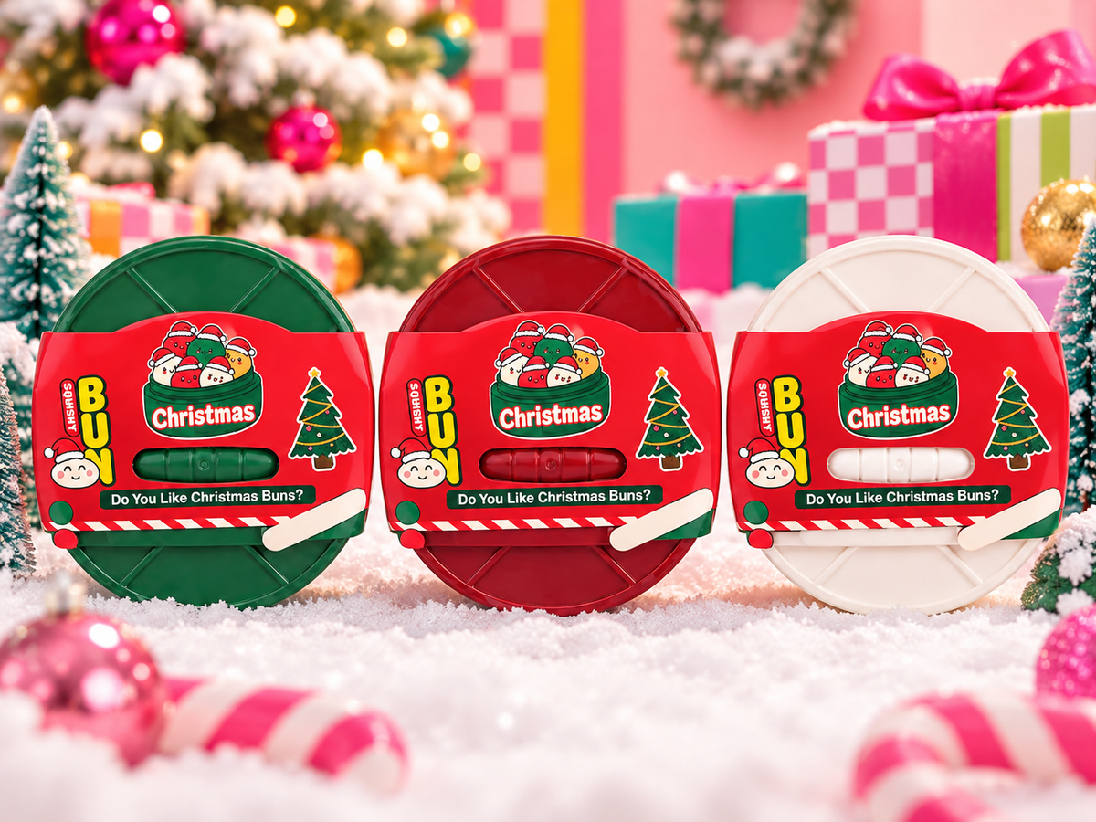 Christmas Buns Mystery Squishy