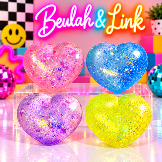Streamline Glitter Heart