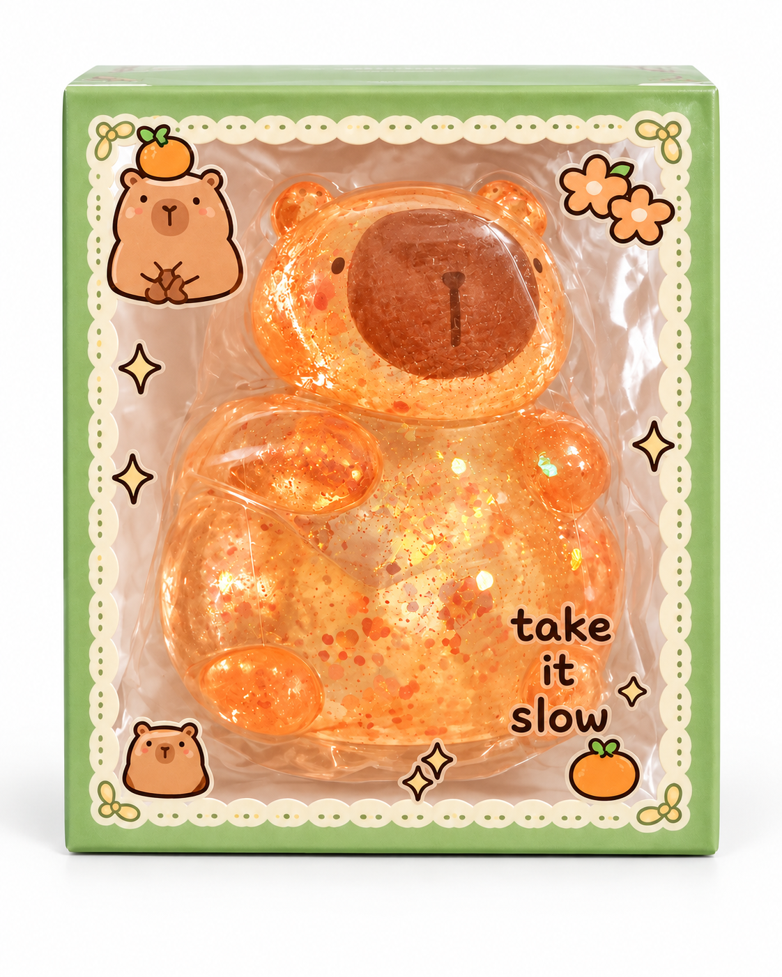 Glitter Capybara Squishy