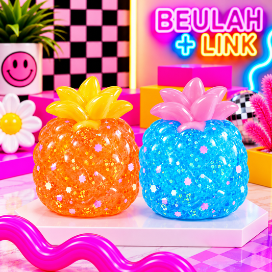 Pineapple Glitter Fruit Squishy
