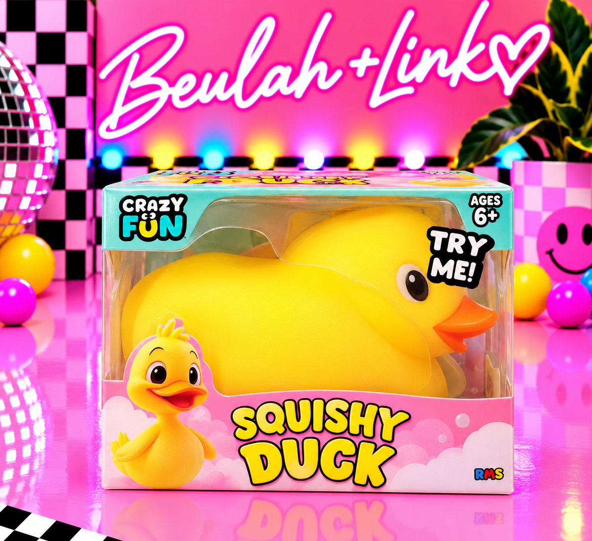 Crazy Fun Squishy Duck