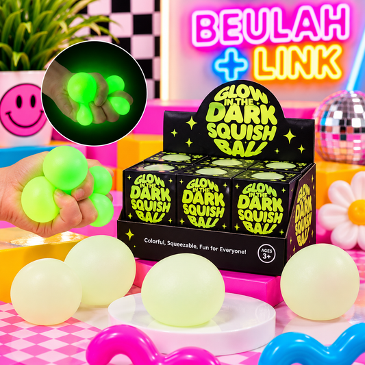 Scrunchems Glow In The Dark Squish Ball
