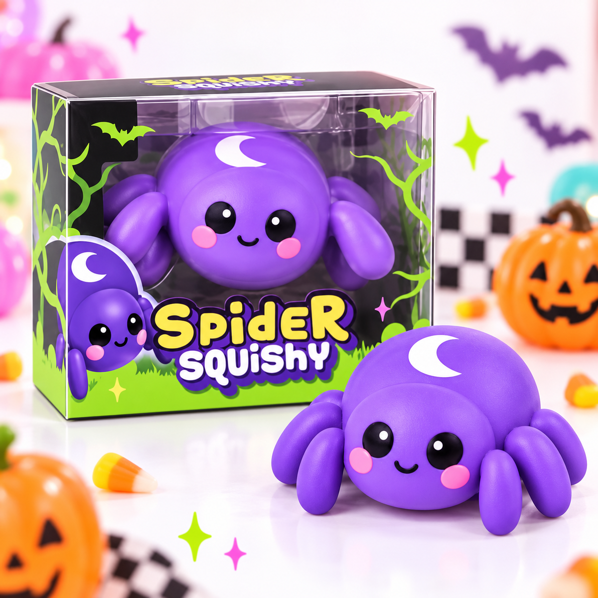 Crazy Fun Spider Squishy – Target Exclusive