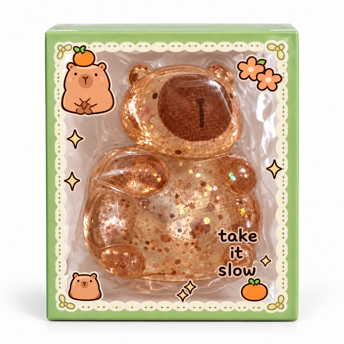 Glitter Capybara Squishy
