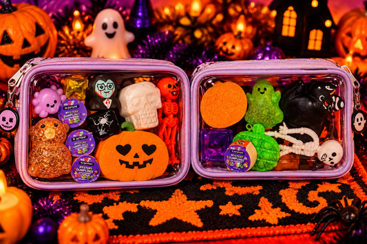 Halloween Large Squishy Take-Along Case + Surprise Bundle
