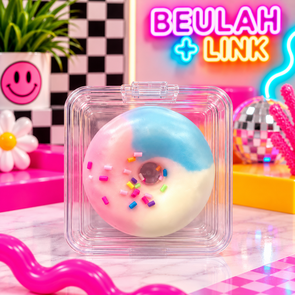 Wax Crackle Donut