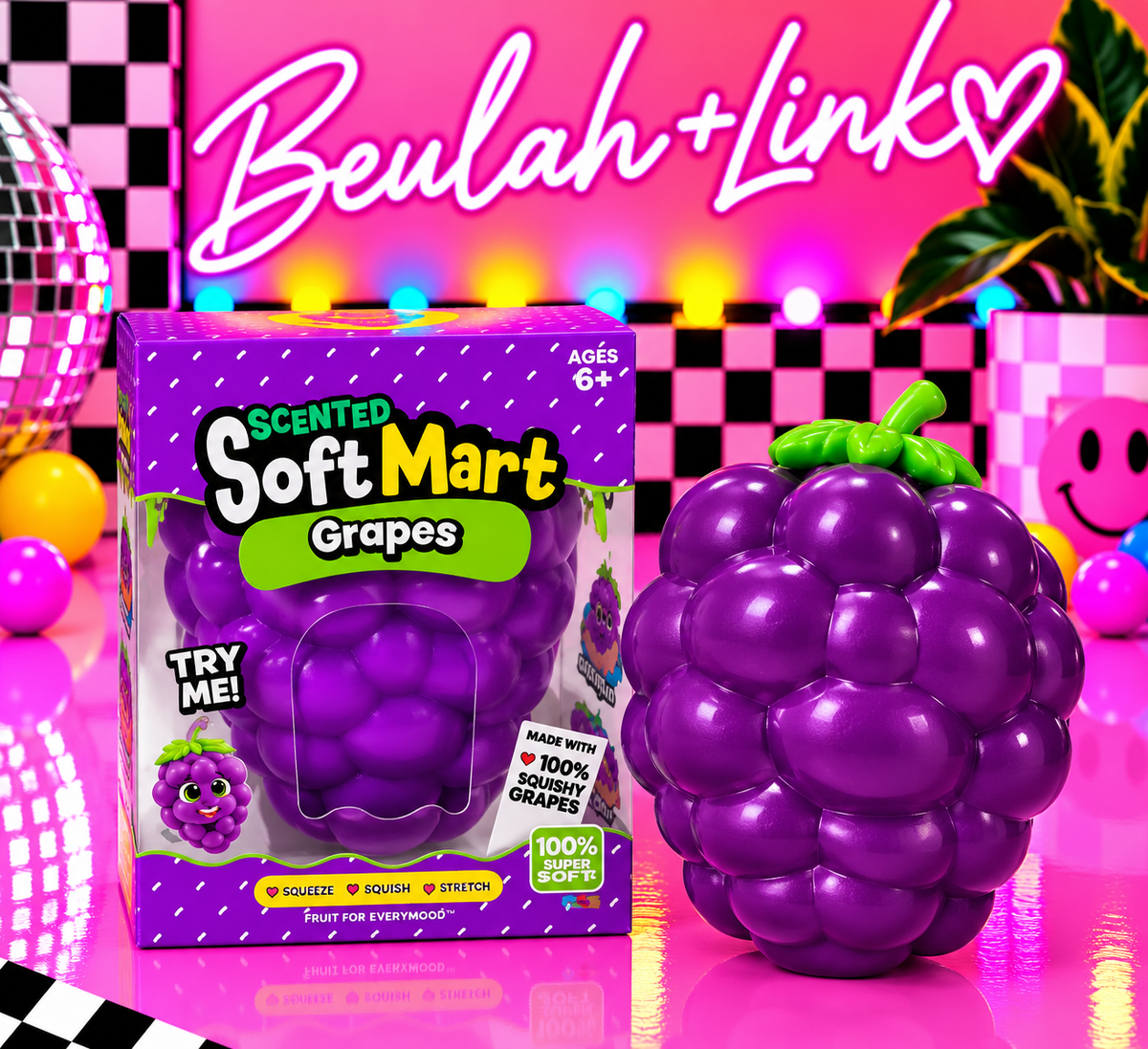 Soft Mart Scented Jumbo Grape