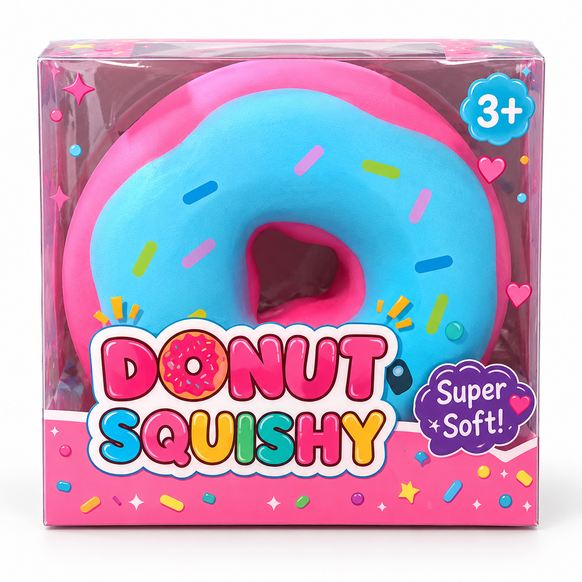 Jumbo Super Soft Donut Squishy
