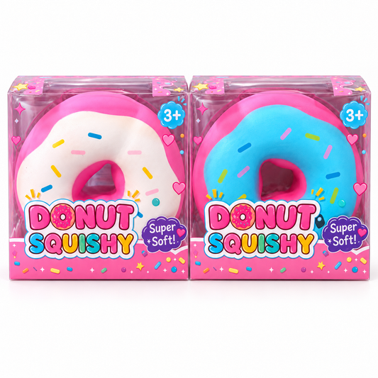 Jumbo Super Soft Donut Squishy